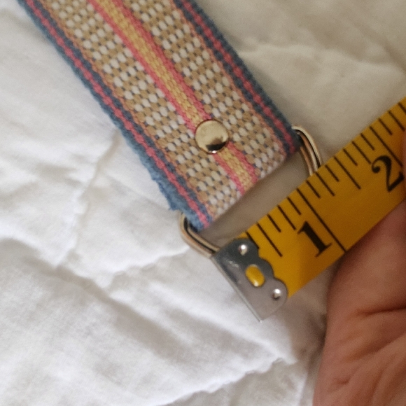 Striped Woven Belt - Picture 9 of 11